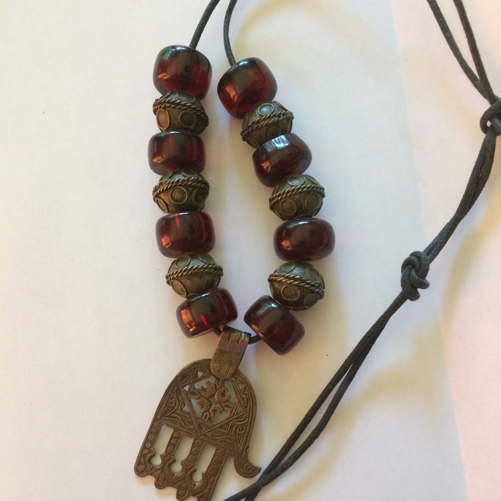 Moroccan Beaded Necklace